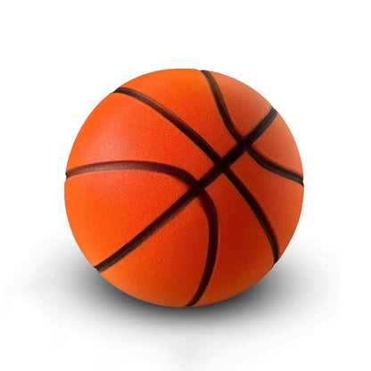 Silent Basketball 2024 Upgraded Airless Basketball Quiet Bounce Dunk Basketball Foam Basketball Dribbling Indoor Silent Ballgift