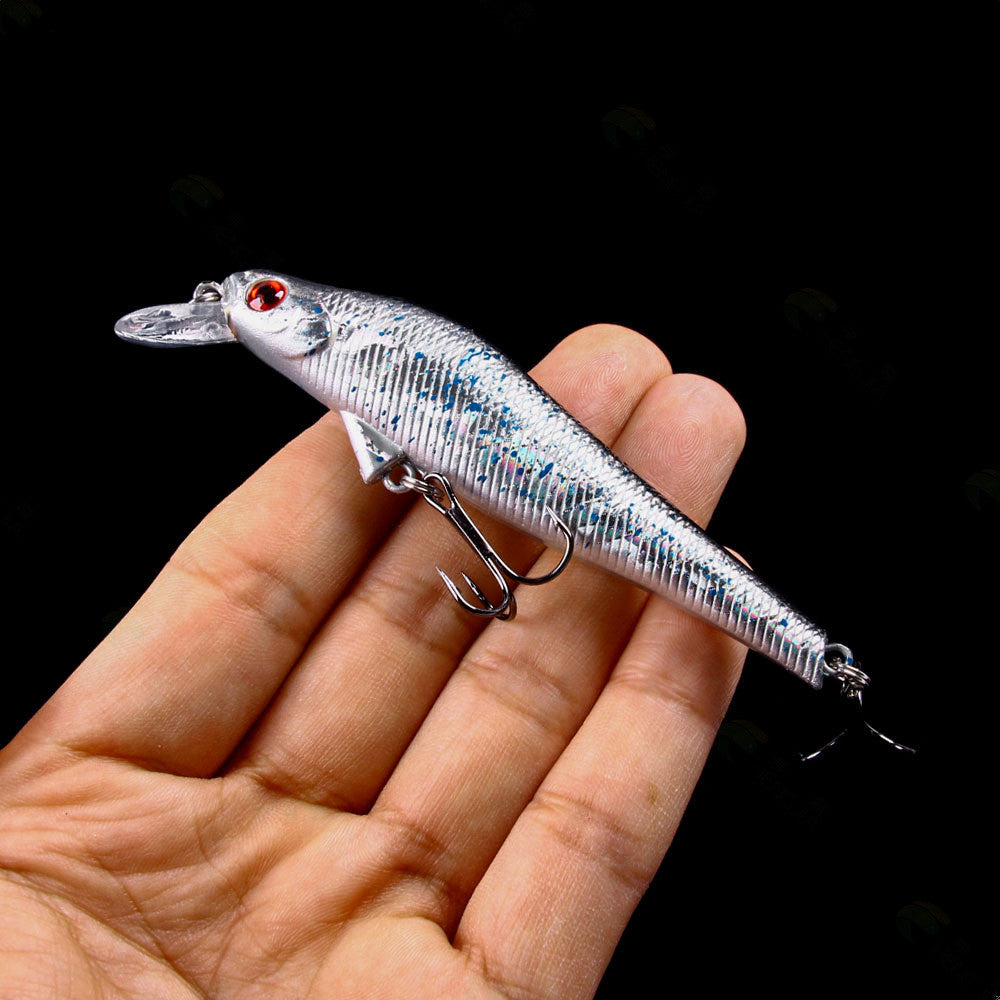 43-Piece Suit Portable Fishing Gear Set Plastic Bait